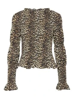 YASCHEMMA GESMOKTE BLOUSE -YAS Kleding Winkel 26024854 Nomad 1179798 001