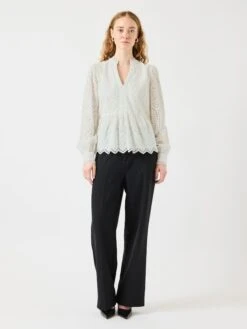 YASHOLI BLOUSE -YAS Kleding Winkel 26026822 StarWhite 005