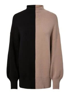 YASMAYA GEBREIDE TRUI -YAS Kleding Winkel 26028131 Black 1170683 001