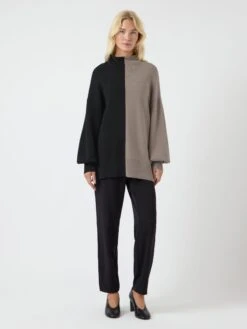 YASMAYA GEBREIDE TRUI -YAS Kleding Winkel 26028131 Black 1170683 005