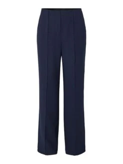 YASREEMAJ HIGH-WAIST BROEK -YAS Kleding Winkel 26028141 NavyBlazer 001
