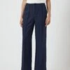 YASREEMAJ HIGH-WAIST BROEK -YAS Kleding Winkel 26028141 NavyBlazer 003
