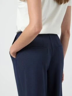 YASREEMAJ HIGH-WAIST BROEK -YAS Kleding Winkel 26028141 NavyBlazer 006