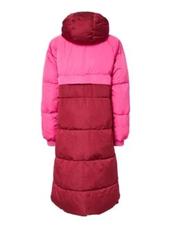 YASSOF GEWATTEERDE JAS -YAS Kleding Winkel 26028243 TibetanRed 1235682 002