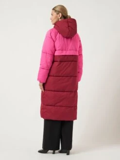 YASSOF GEWATTEERDE JAS -YAS Kleding Winkel 26028243 TibetanRed 1235682 004