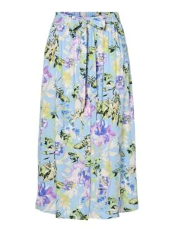 YASSAVANNA MAXI ROK -YAS Kleding Winkel 26028279 ClearSky 1157710 001