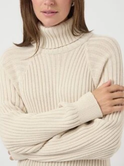 YASMAVI GEBREIDE JURK 10 YASMAVI GEBREIDE JURK -YAS Kleding Winkel 26028660 Birch 006