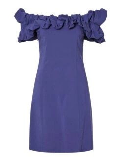 YASCARRIE JURK -YAS Kleding Winkel 26028691 SkipperBlue 001