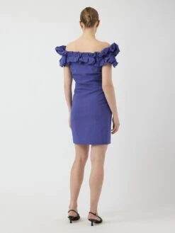 YASCARRIE JURK -YAS Kleding Winkel 26028691 SkipperBlue 004