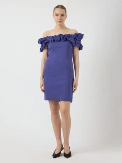 YASCARRIE JURK -YAS Kleding Winkel 26028691 SkipperBlue 005