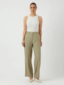 YASISMA BROEK 11 YASISMA BROEK -YAS Kleding Winkel 26030365 SilverSage 005