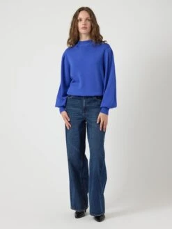 YASFONNY SWEATER -YAS Kleding Winkel 26030697 DazzlingBlue 005