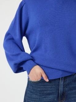 YASFONNY SWEATER -YAS Kleding Winkel 26030697 DazzlingBlue 006