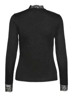 YASBLACE TOP MET LANGE MOUWEN 13 YASBLACE TOP MET LANGE MOUWEN -YAS Kleding Winkel 26031749 Black 002