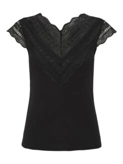 YASELLINA TOP -YAS Kleding Winkel 26032453 Black 001