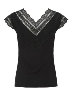 YASELLINA TOP -YAS Kleding Winkel 26032453 Black 002