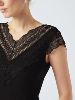 YASELLINA TOP -YAS Kleding Winkel 26032453 Black 006