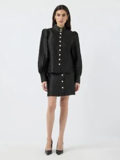 YASRIPPLE OVERHEMD 12 YASRIPPLE OVERHEMD -YAS Kleding Winkel 26032490 Black 005