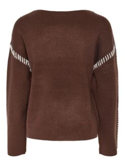YASSTITCHA GEBREIDE TRUI 13 YASSTITCHA GEBREIDE TRUI -YAS Kleding Winkel 26032495 ChicoryCoffee 002
