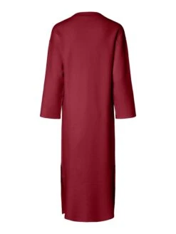 YASELMA MAXI JURK 17 YASELMA MAXI JURK -YAS Kleding Winkel 26033080 TibetanRed 002