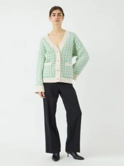 YASLIVIANA GEBREID VEST 11 YASLIVIANA GEBREID VEST -YAS Kleding Winkel 26033199 BrightGreen 1182085 005