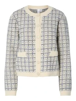 YASLIVIA GEBREID VEST -YAS Kleding Winkel 26033200 Birch 1197822 001