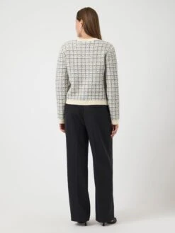 YASLIVIA GEBREID VEST -YAS Kleding Winkel 26033200 Birch 1197822 004