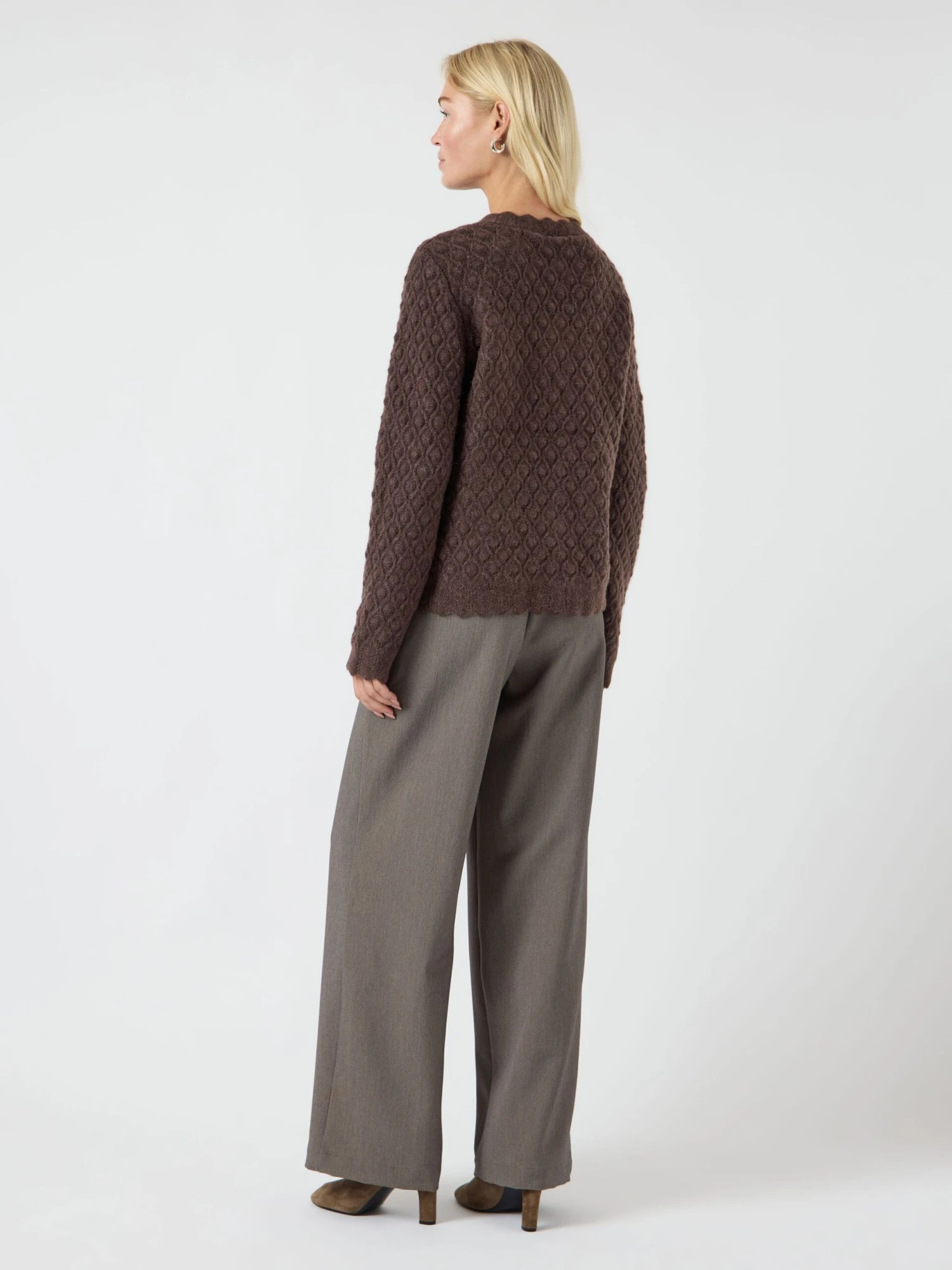 YASBUBBLE GEBREID VEST 4 YASBUBBLE GEBREID VEST - Afbeelding 2