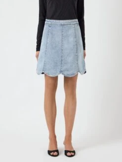 YASSCALLOP DENIM ROK