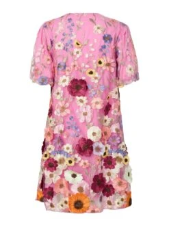 YASFLOWERING MINI JURK -YAS Kleding Winkel 26033265 PinkLavender 1093998 002