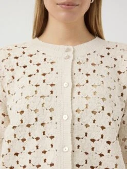 YASHATTY GEBREID VEST 11 YASHATTY GEBREID VEST -YAS Kleding Winkel 26033284 Birch 006