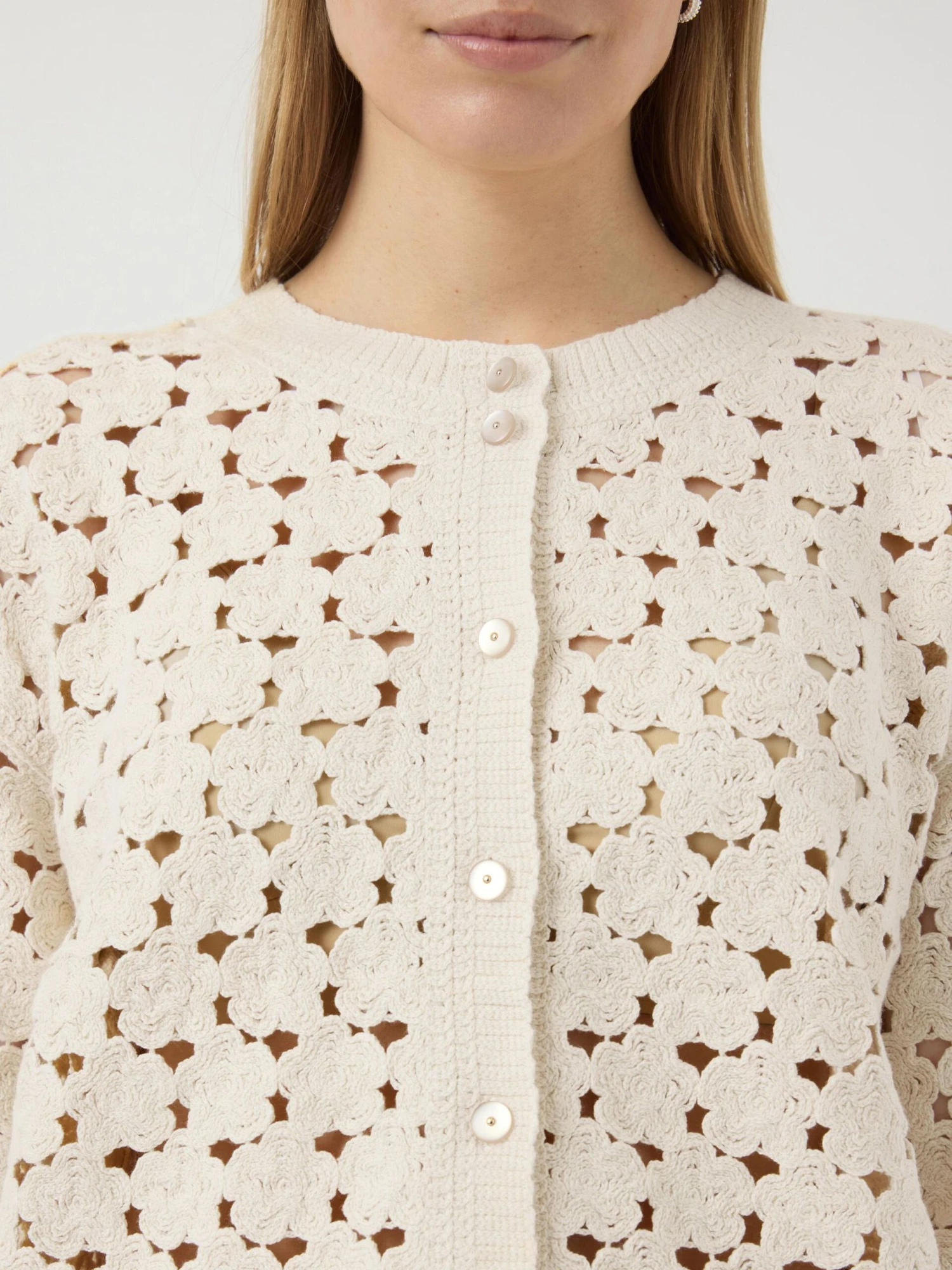 YASHATTY GEBREID VEST 5 YASHATTY GEBREID VEST - Afbeelding 3