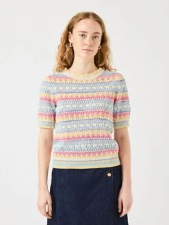 YASMULTA GEBREIDE TOP