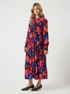 YASASINA MAXI JURK -YAS Kleding Winkel 26034001 NavyBlazer 1198104 005