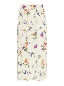 YASASINA MAXI ROK -YAS Kleding Winkel 26034011 WhitecapGray 1109077 001