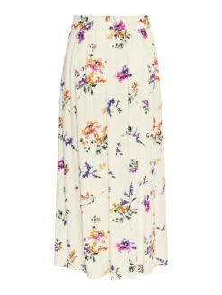 YASASINA MAXI ROK -YAS Kleding Winkel 26034011 WhitecapGray 1109077 002