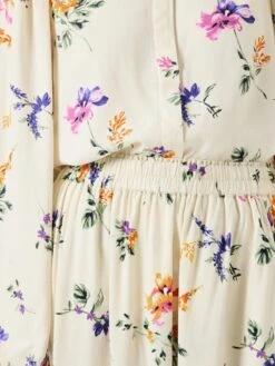 YASASINA MAXI ROK -YAS Kleding Winkel 26034011 WhitecapGray 1109077 006