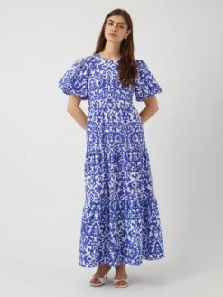 YASGREENA MAXI JURK -YAS Kleding Winkel 26034148 StarWhite 1206264 005