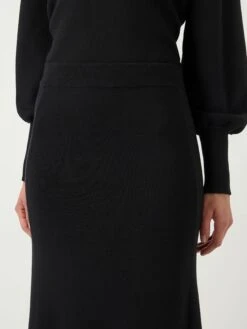 YASFONNY GEBREIDE ROK -YAS Kleding Winkel 26034661 Black 006