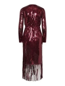 YASTIO PAILLETTEN MAXI-JURK -YAS Kleding Winkel 26035387 PortRoyale 002