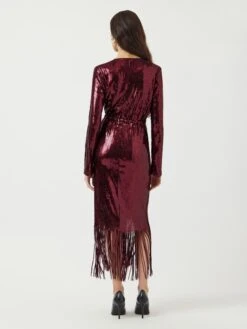 YASTIO PAILLETTEN MAXI-JURK -YAS Kleding Winkel 26035387 PortRoyale 004