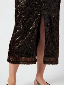 YASPIO MIDI JURK 13 YASPIO MIDI JURK -YAS Kleding Winkel 26035816 DecadentChocolate 007