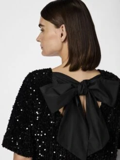 YASFUDSY MINI JURK 10 YASFUDSY MINI JURK -YAS Kleding Winkel 26036011 Black 006