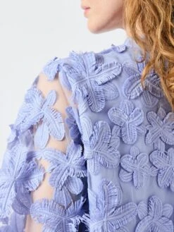 YASKARLY MINI JURK -YAS Kleding Winkel 26036198 BlueHeron 006