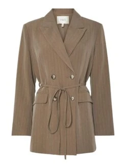 YASSTRALA BLAZER -YAS Kleding Winkel 26036217 DeepTaupe 001
