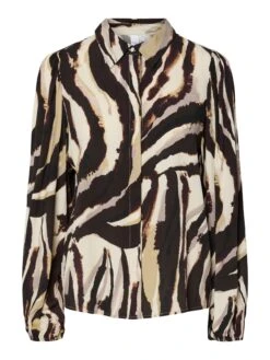 YASASINA OVERHEMD -YAS Kleding Winkel 26036268 Sandshell 1214467 001