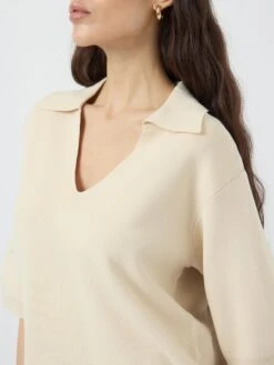 YASFONNY GEBREIDE TRUI -YAS Kleding Winkel 26036274 Birch 006