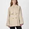 YASVENICE TRENCHCOAT -YAS Kleding Winkel 26036279 Doeskin 003