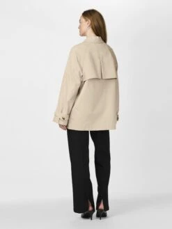 YASVENICE TRENCHCOAT -YAS Kleding Winkel 26036279 Doeskin 004