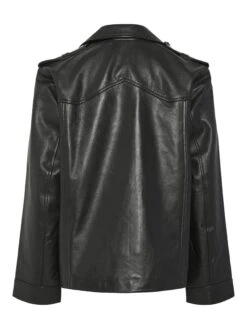 YASANE LEREN JAS -YAS Kleding Winkel 26036286 Black 002